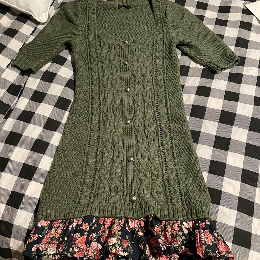 Sweater dress